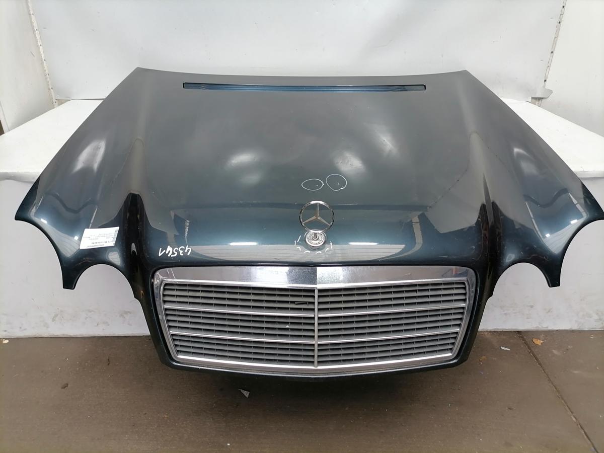 Mercedes E Klasse W210 original Motorhaube 189 Smaragdschwarz Bj.1996